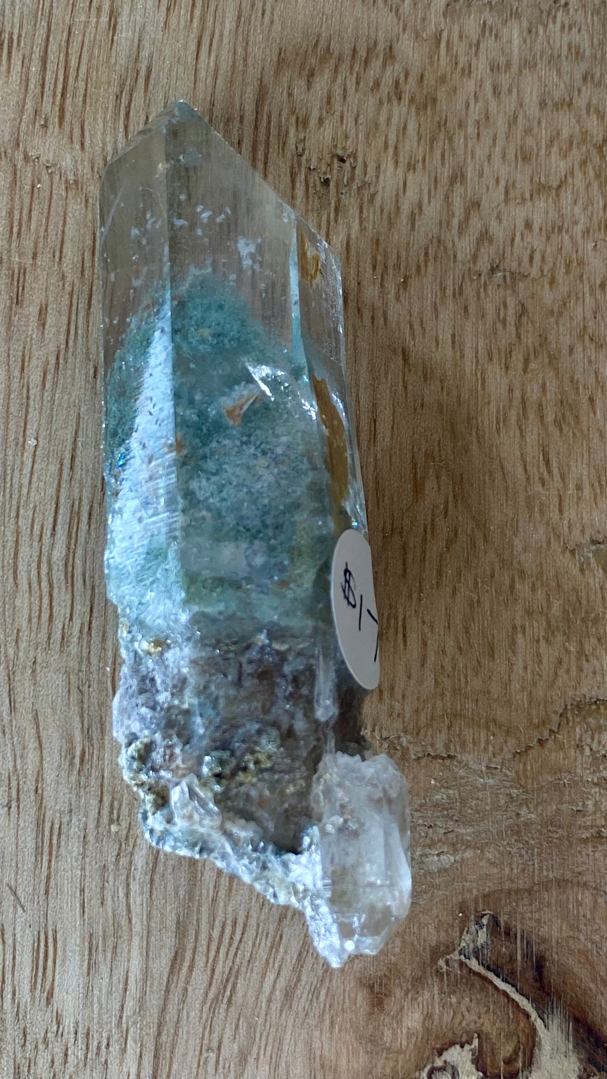 Pakistan Chlorite Phantom Quartz — Natural Green Chlorite Inclusions