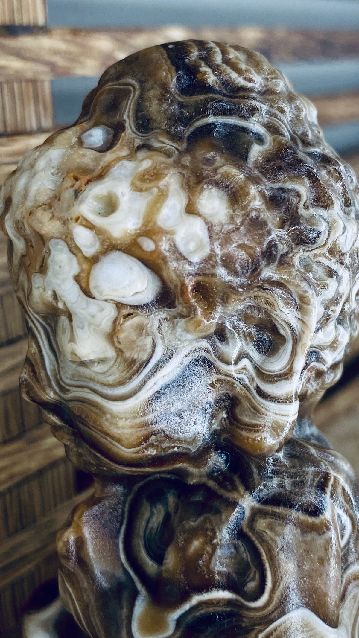Calcite Buddah Figure