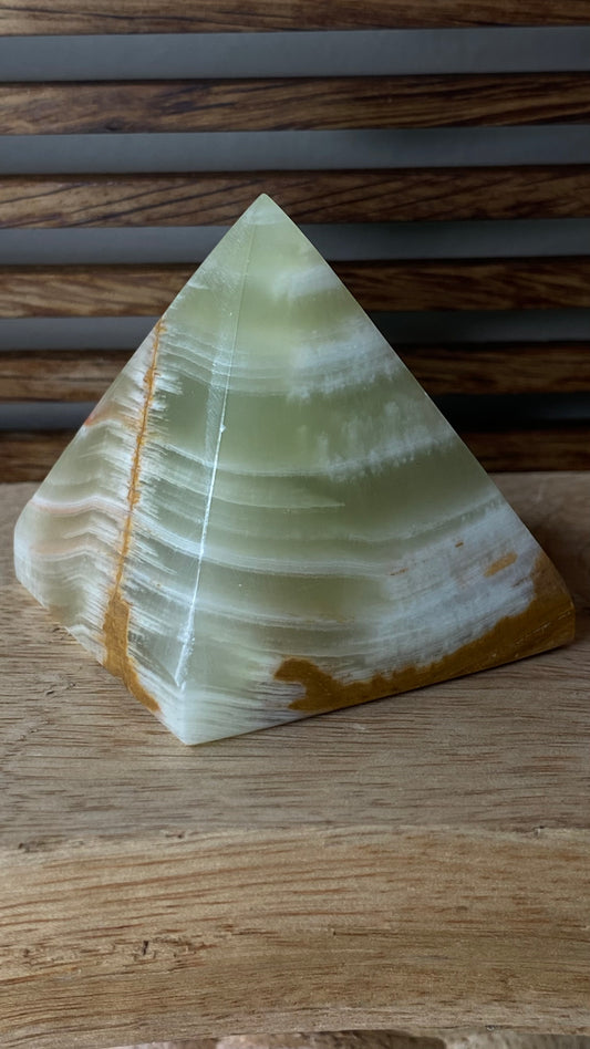 Banded “Onyx” Pyramid