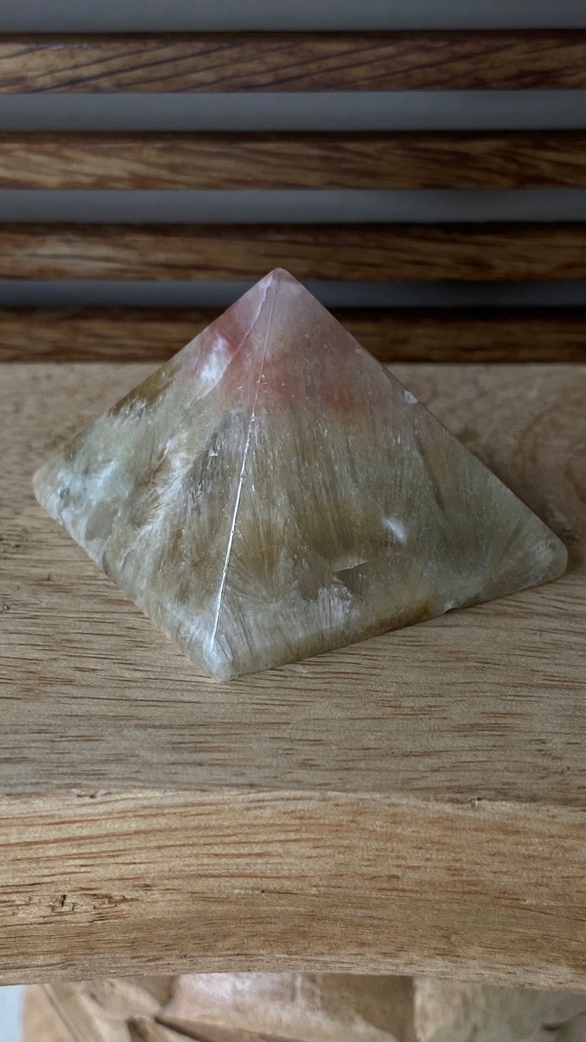 Pink Banded “Onyx” Pyramid