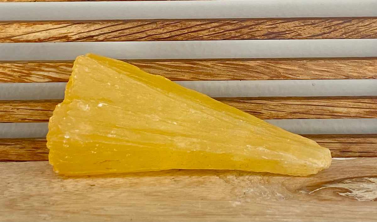 Orange Calcite - Scalenohedral Growth