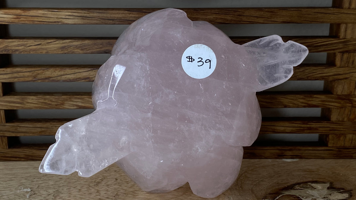 Rose Quartz Flower