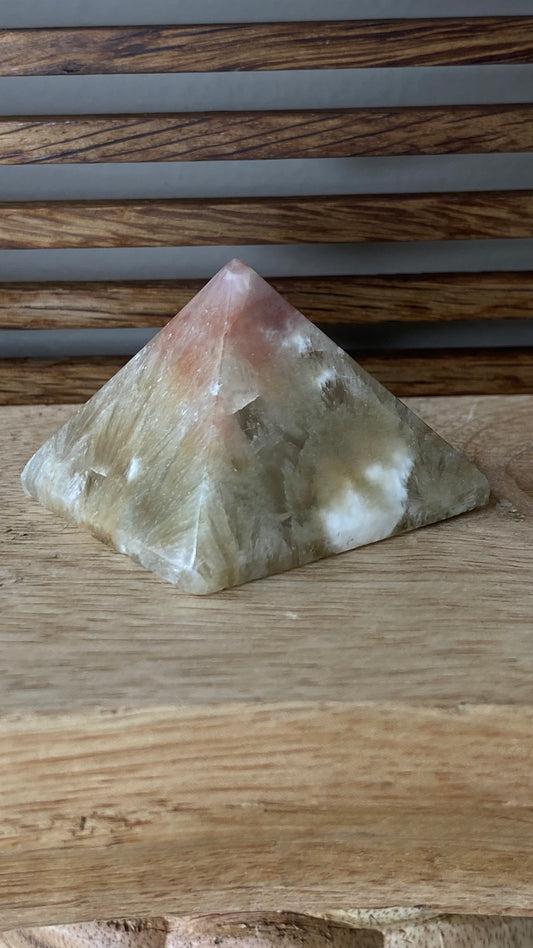 Pink Banded “Onyx” Pyramid