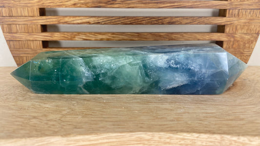 Green-Blue Fluorite DT Wand