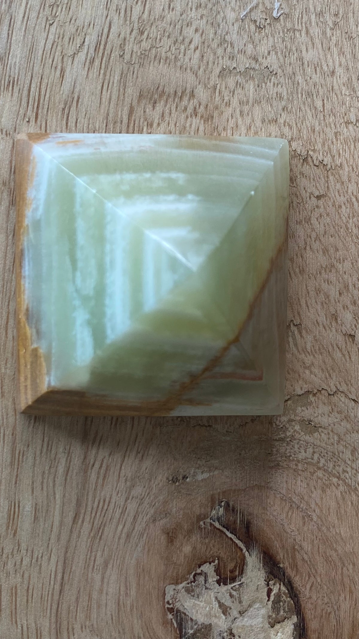 Banded “Onyx” Pyramid