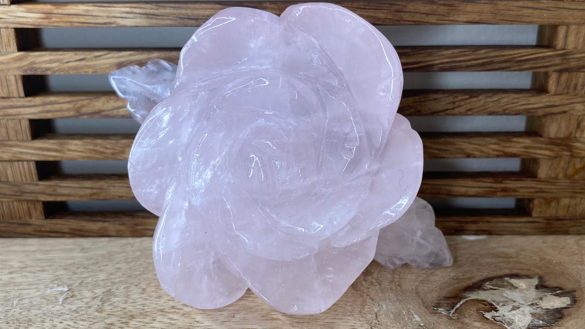 Rose Quartz Flower