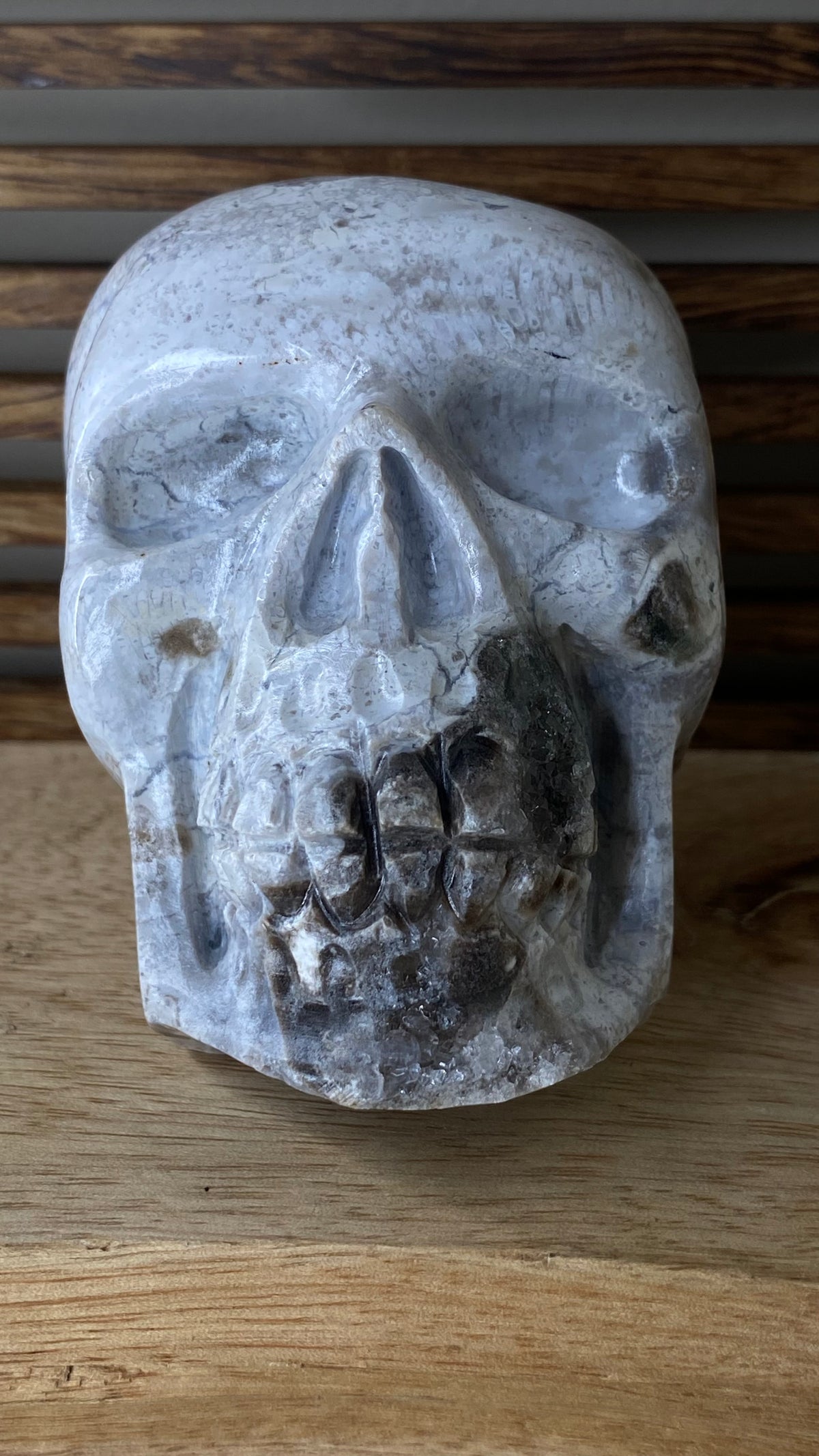 Pink Amethyst Skull