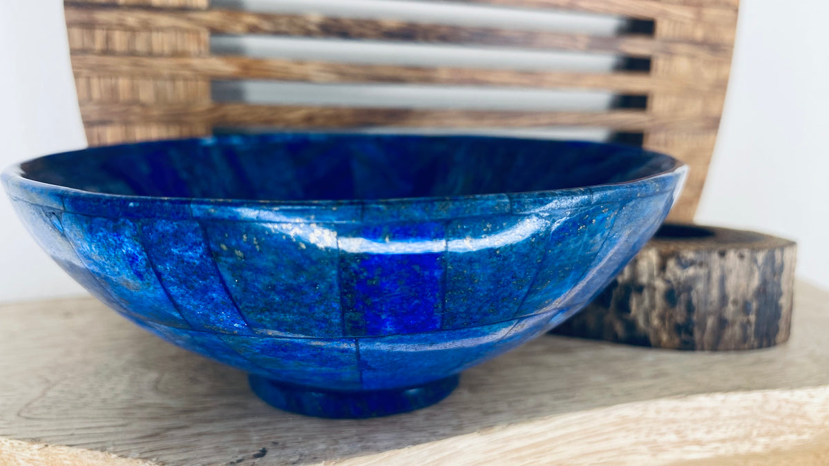 Lapis Lazuli Patch Bowl