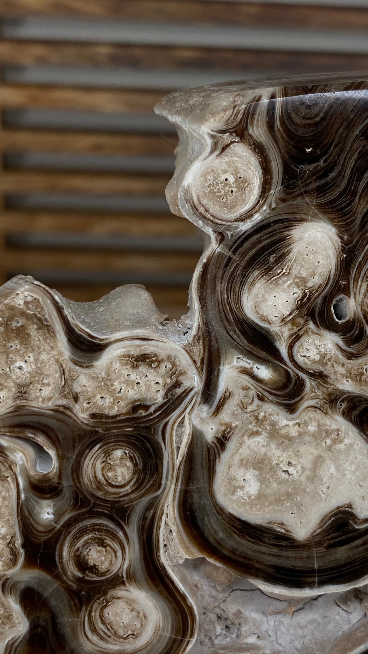 Chocolate Calcite Freeform