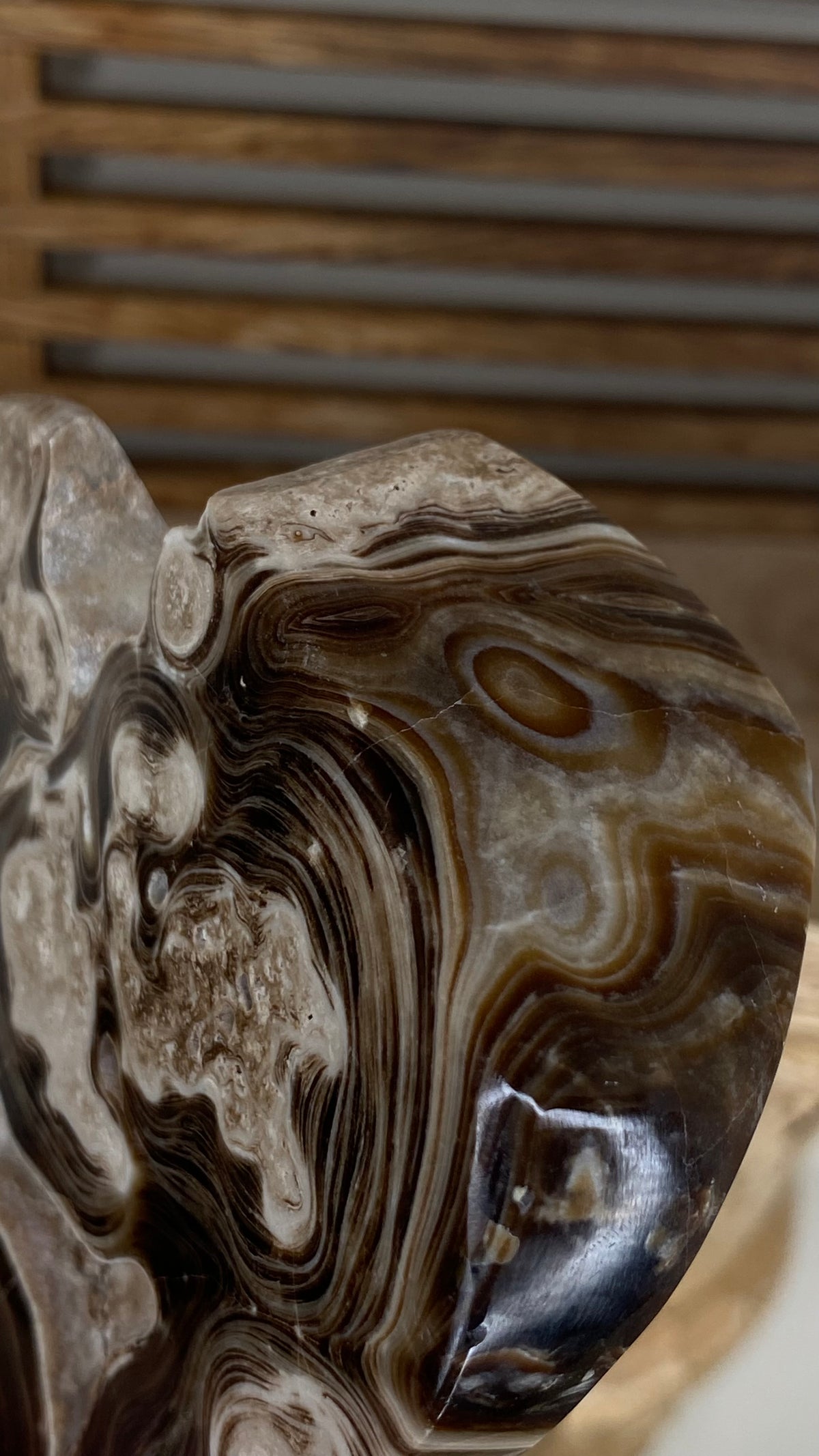 Chocolate Calcite Freeform
