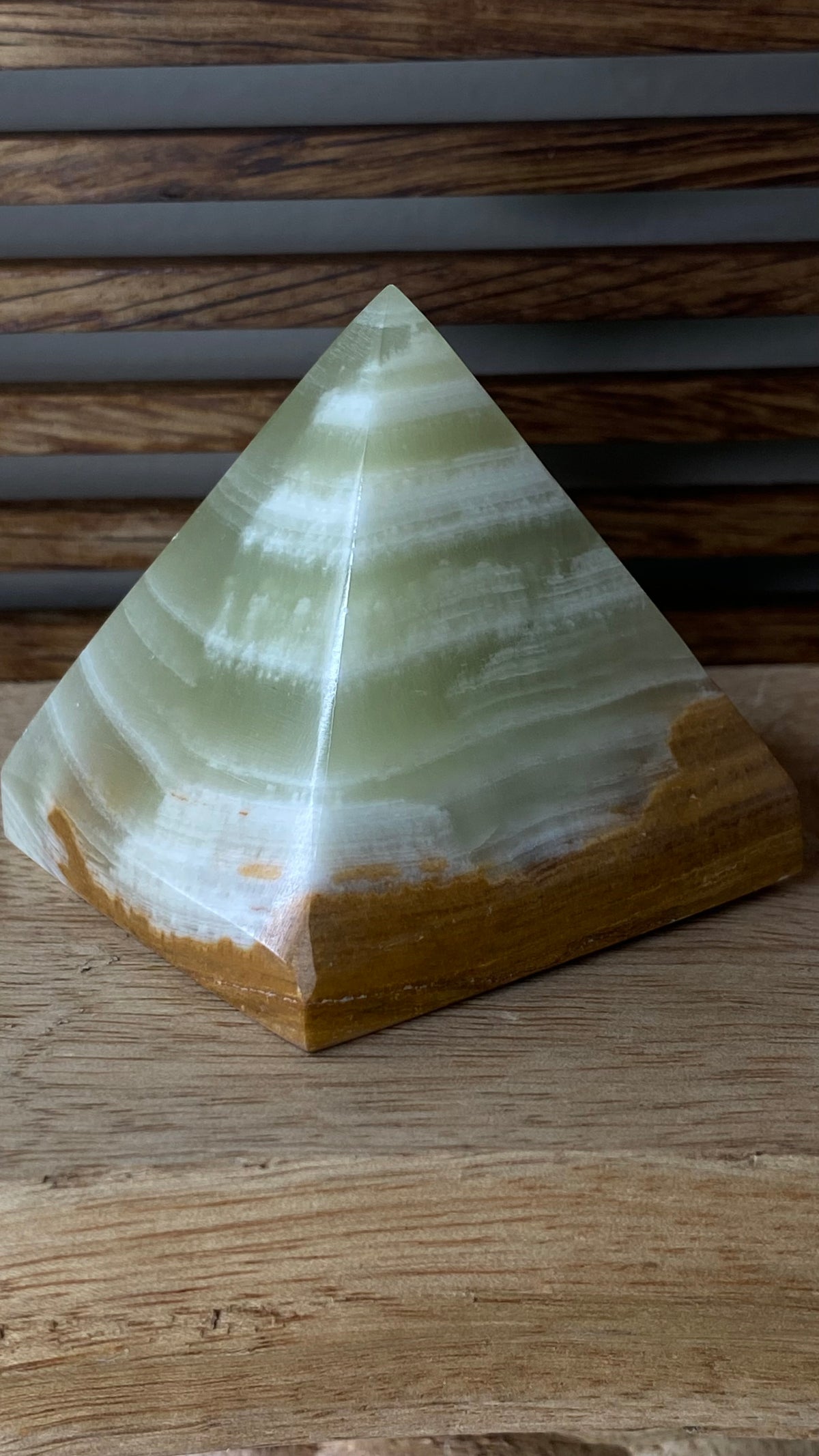 Banded “Onyx” Pyramid