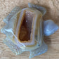 Agate w/Druzy Turtle