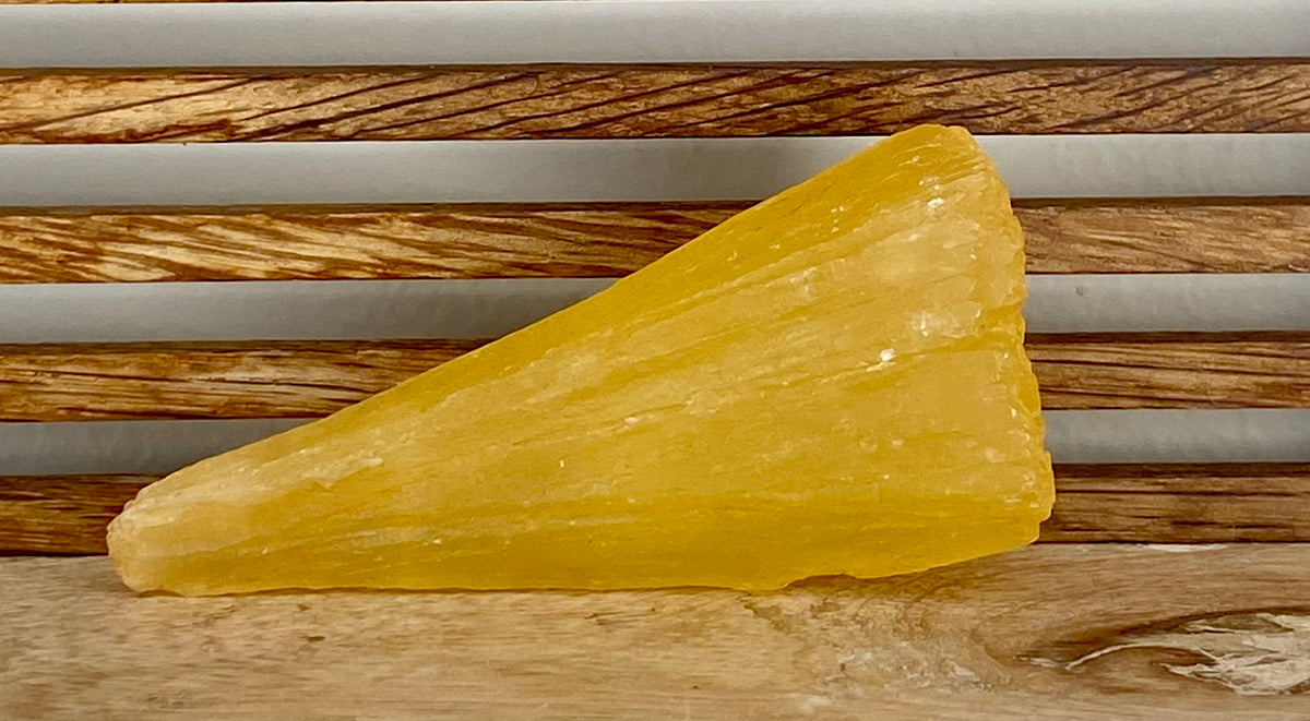 Orange Calcite - Scalenohedral Growth