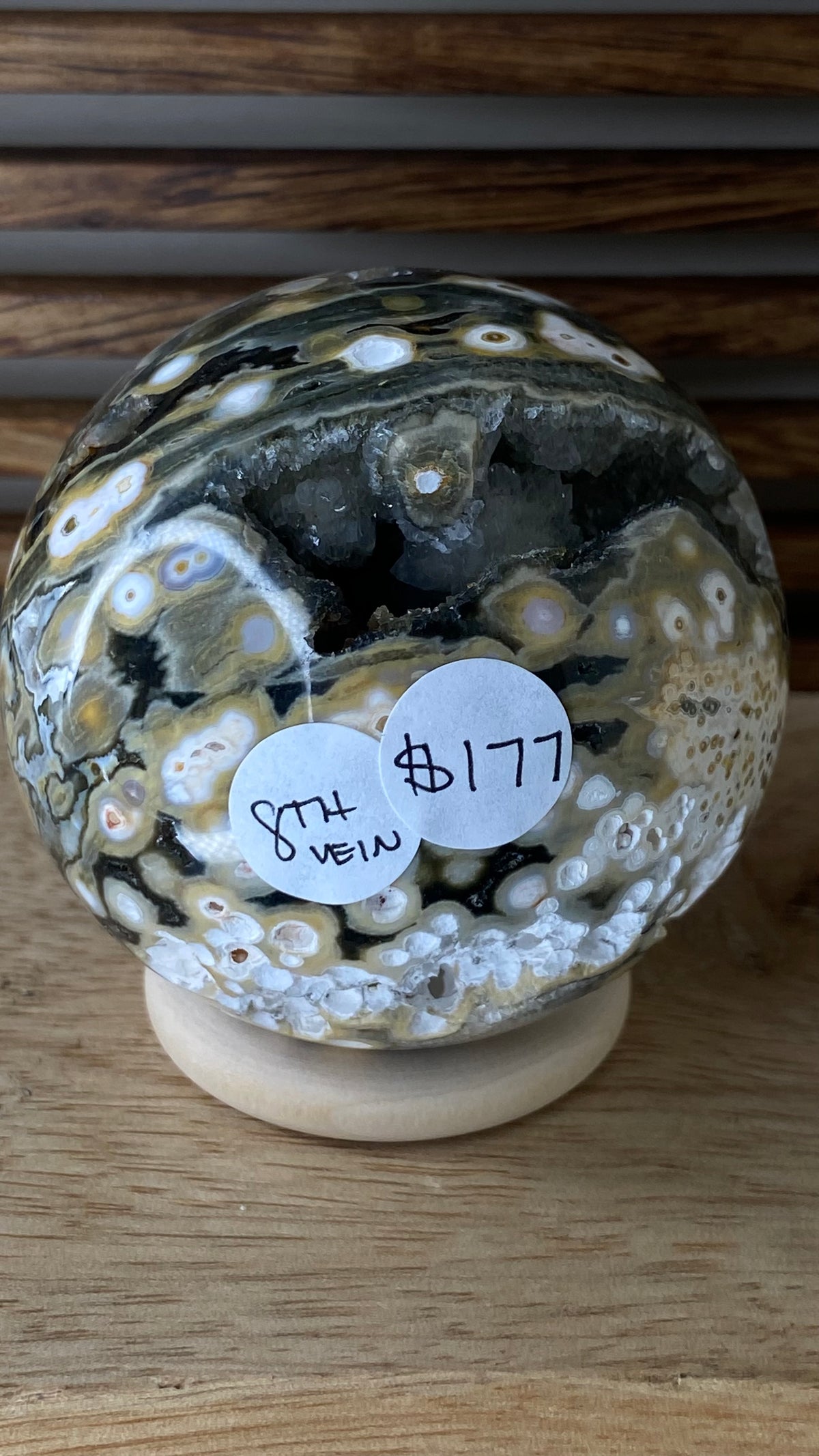 Ocean Jasper 8th Vein Sphere (~60mm)