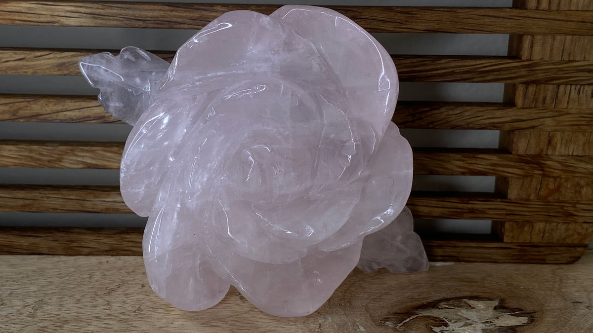 Rose Quartz Flower
