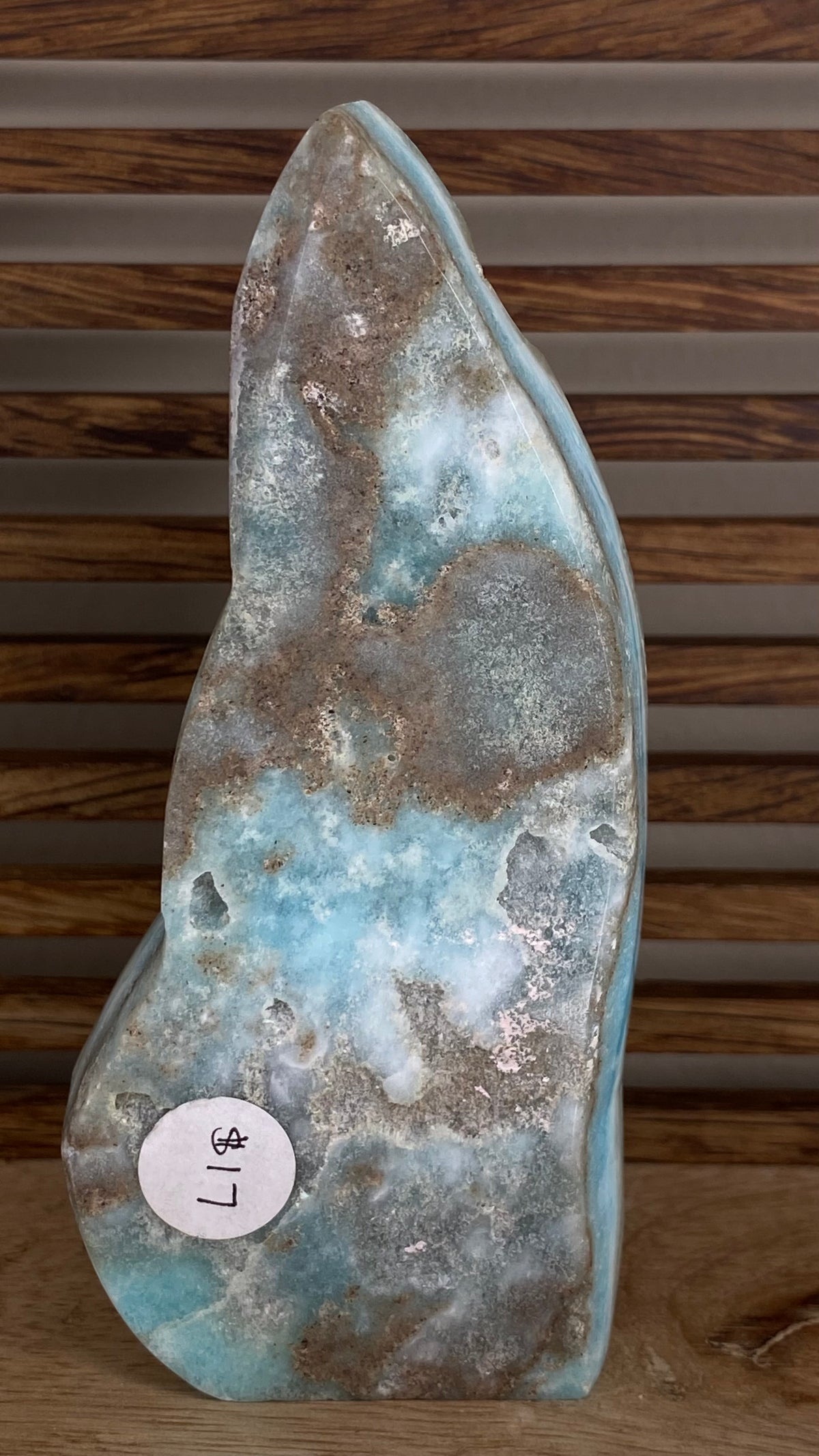 Blue Aragonite Freeform