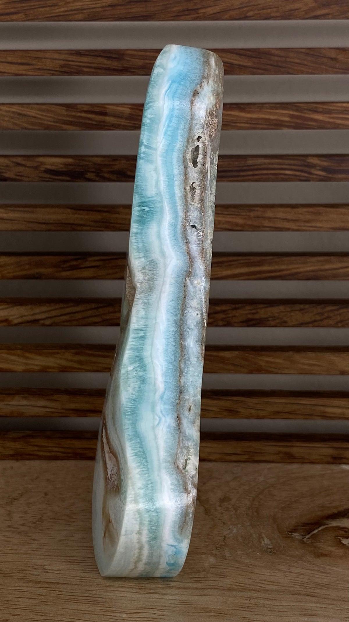 Blue Aragonite Freeform