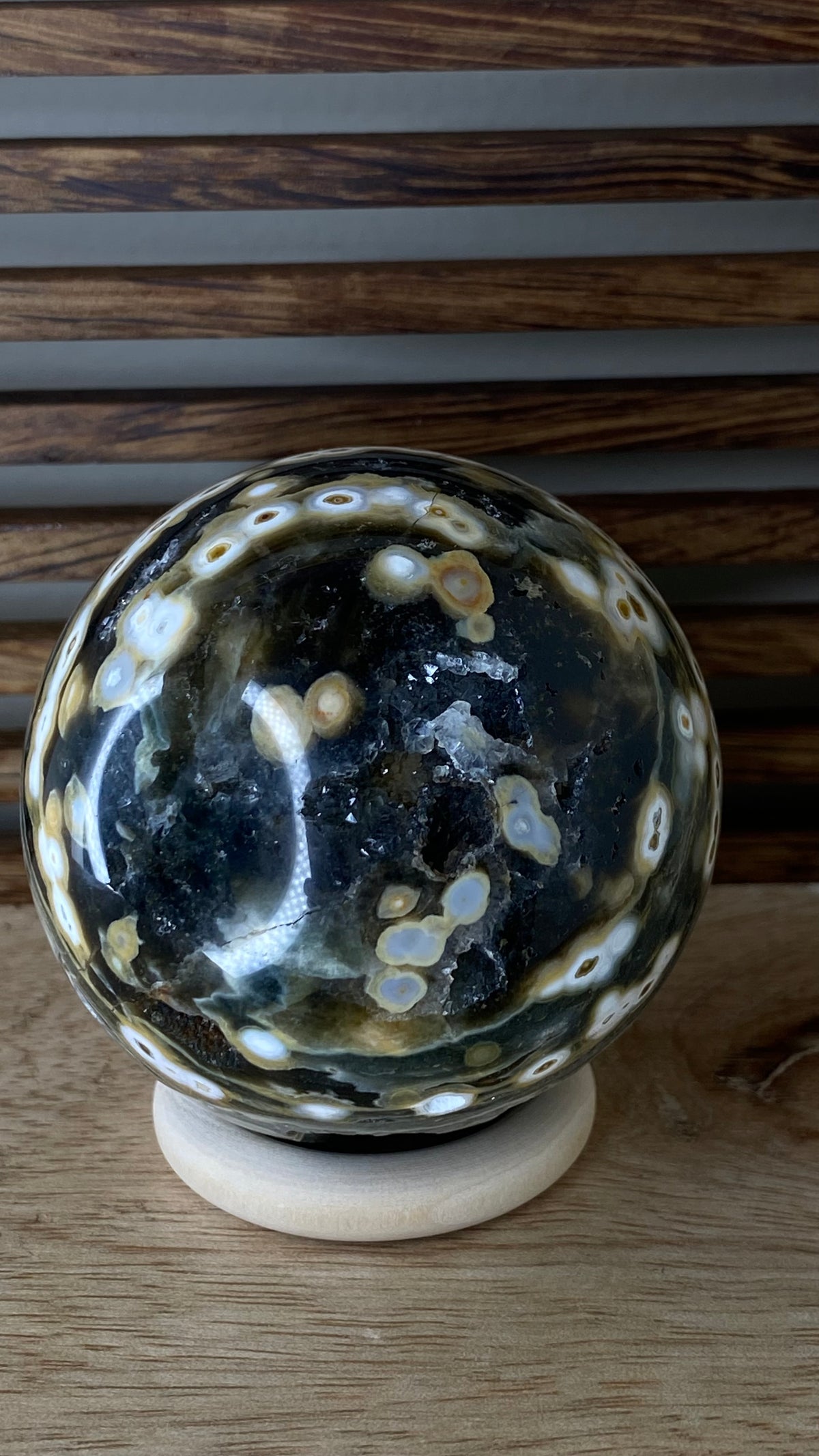 Ocean Jasper 8th Vein Sphere (~60mm)