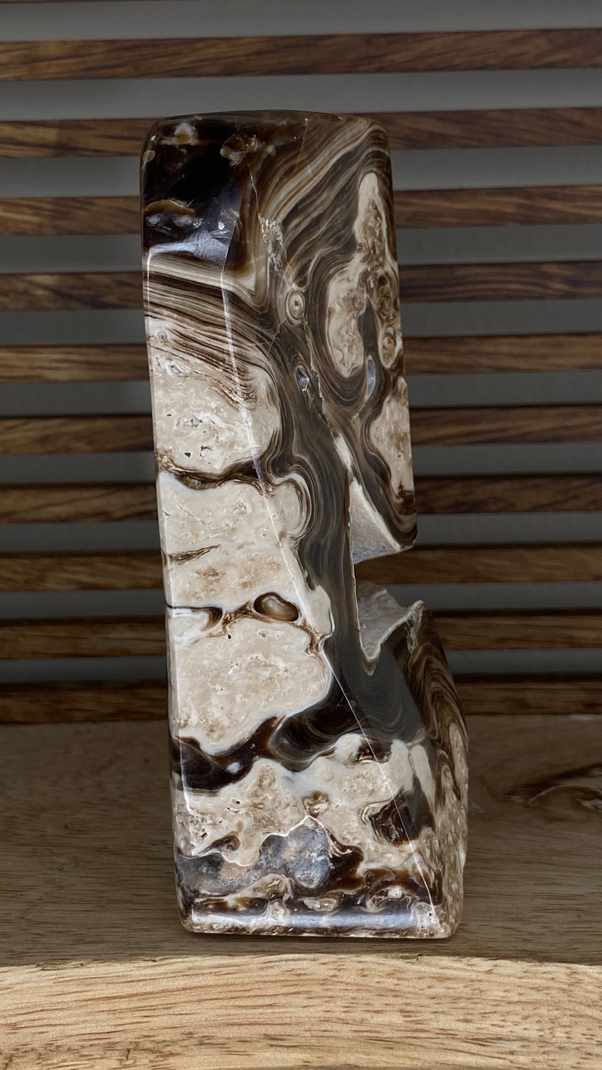 Chocolate Calcite Freeform