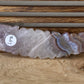 Mexican Amethyst + Agate Feather