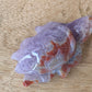 Mexican Amethyst + Agate Turtle