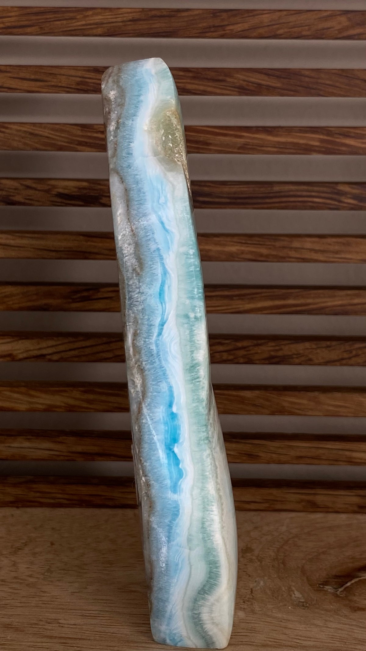 Blue Aragonite Freeform