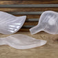 Pink Mangano Calcite Leaf Dish (1 carving)