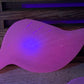 Pink Mangano Calcite Leaf Dish (1 carving)