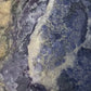 Blue Fluorite on Matrix